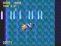 une photo d'Ã©cran de Sonic the Hedgehog 3 sur Sega Megadrive